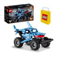 LEGO Technic Monster Jam Megalodon 42134 + torba prezentowa LEGO