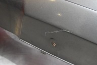 bumper rear part rear A52/7 SPACEGRAU METALLIC PDC BMW X5 E70 06-10
