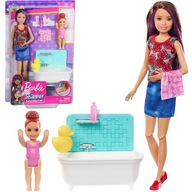 Barbie Skipper Opatrovateľka bábika pestúnka vaňa FXH05