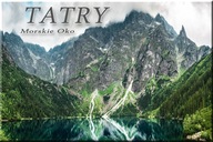 TATRY ZAKOPANE MORSKIE OKO MAGNES NA LODÓWKĘ