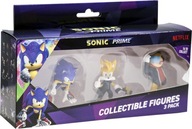 SONIC PRIME ZESTAW 3 FIGUREK