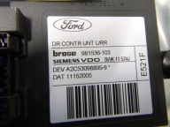 MÉCANISME VITRE ARRIÈRE FORD C-MAX 2005R.
