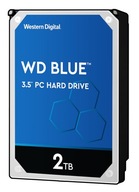 Dysk HDD 3.5" Western Digital Blue WD20EZAZ 2TB 5400RPM SATA III (U)