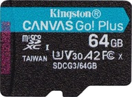 Karta microSD Kingston Canvas Go! Plus 64 GB