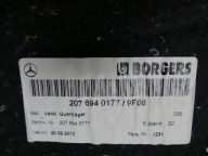 MERCEDES W207 A207 CABRIO mats boot