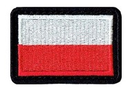 Flaga Polski na mundur wz2010 US-21 US-22 PSP SG SW naszywka na rzep