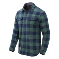 Koszula Taktyczna w Kratę Helikon GreyMan Shirt Moss Green Checkered r. XL