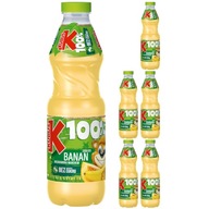 Šťava 100% Kubuś banán mrkva broskyňa 6 x 850ml
