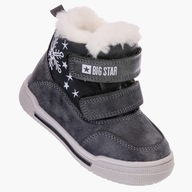 Buty Dziecięce Śniegowce BIG STAR zimowe ocieplane na rzepy ciepłe zima 24