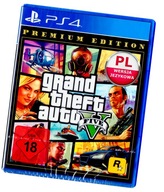 Grand Theft Auto GTA V Premium Edition PS4 NOWA PO POLSKU