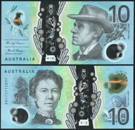 $ Austrália 10 DOLLARS P-63a UNC 2017