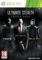 HITMAN ABSOLUTION, THIEF+DEUS EX BUNDLE [GRA XBOX360]