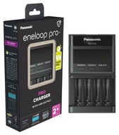 EKRAN LCD Ładowarka akumulatorków Panasonic Enelop