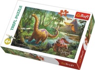 Puzzle Trefl 60 elementów Puzzle Wędrówka dinozaurów