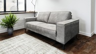 Kanapa Charlotte 2 osobowa sofa w nowoczesnym stylu z funkcją relax