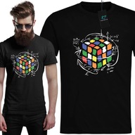 Koszulka Kostka Rubika Big Bang Theory Bazinga S