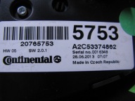 commande de climatisation OPEL ZAFIRA C