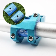 Solidny adapter podkładki na kierownicę roweru Ultralekki mostek Niebieski 25,4-31,8 mm