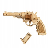 Drevené kocky modelu revolvera