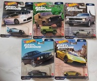 Hot Wheels 1:64 Zestaw Fast Furious Premium 2024 Mix 1 - 5 szt