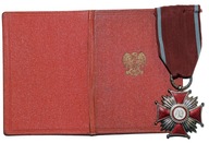 Srebrny Krzyż Zasługi PRL z nadaniem 1958 wczesny