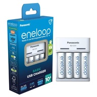 Panasonic ładowarka Basic USB + 4x AA Eneloop 2000 mAh