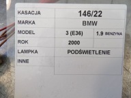 FANALE, PODSWIETLENIE BMW E36 13808500