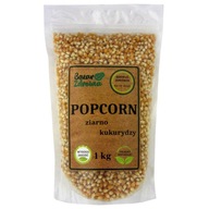 POPCORN ZIARNO KUKURYDZA 1KG do prażenia NATURALNE