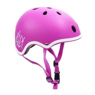 KASK NA ROWER ROLKI HULAJNOGĘ DESKOROLKĘ DZIECIĘCY SMJ r M (55-57 cm)