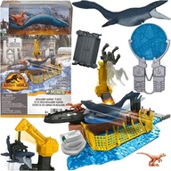 JURASSIC WORLD DINOSAURY FIGÚRKY MOSASAURUS MAYHEM ÚTOK MOZOSAURA HFF11