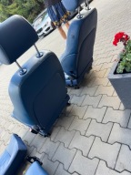 sitze AUDI TT 8N KOMPLET blaue leder EUROPA sitz heck