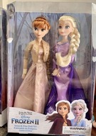 Lalki Elsa i Anna dla dziewczynki w pudełku Kraina Lodu FROZEN II Disney