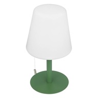 LAMPA OGRODOWA STOŁOWA 30 cm LAMPKA Z KLOSZEM DO OGRODU zielonaUSB