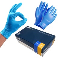 Jednorazové rukavice Zarys easyCARE nitrile modré 100 ks