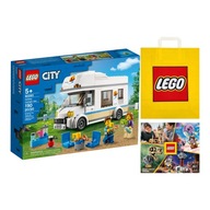 LEGO CITY č.60283 - Prázdninový karavan +Taška +Katalóg LEGO 2024