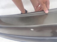 VW GOLF VI+ 6+ VI plus CROSS 09-13 bumper rear part PDC