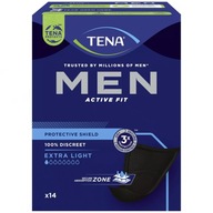 TENA Men Active Fit Extra Light pánske absorpčné urologické vložky 14 ks