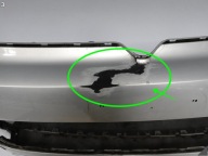 VW TOUAREG II 2 7P6 10-14 bumper BUMPER SPOILER moulding front (washers)