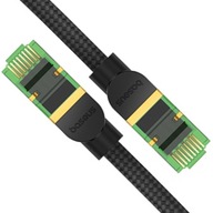 BASEUS KABEL SIECIOWY RJ45 LAN PRZEWÓD INTERNETOWY ETHERNET CAT8 40Gb/s 3m