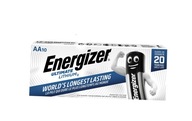 10 x bateria Energizer L91 Ultimate Lithium R6 AA