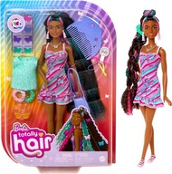 BARBIE LALKA TOTALLY HAIR FRYZURA SERCA DODATKI