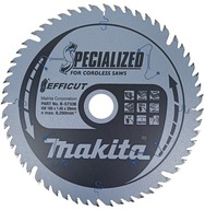 MAKITA KOTÚČOVÁ PÍLA 165x20x56z EFFICUT MDF/LAMINÁTY/DREVO