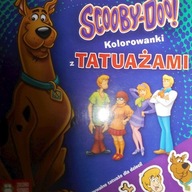 Scooby Doo Kolorowanka z tatuażami - zbiorowa