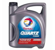 PÓŁSYNTETYCZNY OLEJ TOTAL QUARTZ 7000 DIESEL 10W40 5L