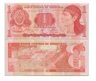 Bankovka Honduras 1 Lempira 2016 UNC