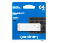 GOODRAM Pendrive UME2 64 GB USB 2.0 Biały