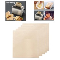 5 kusov nepriľnavých tepelne odolných sendvičových vrecúšok na opakované použitie 16 x 16,5 cm