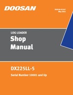 Doosan DX225LL-5 Servisná príručka / Návod na predaj