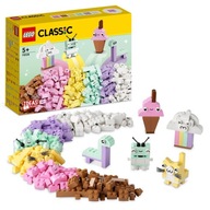 LEGO CLASSIC Kreatywna zabawa pastelowymi 11028