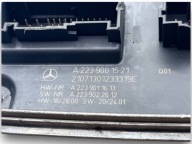 Mercedes C W206 206 control unit module LED Digital A2239001521 $J